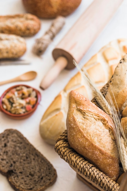 Kitchen table wit bakery