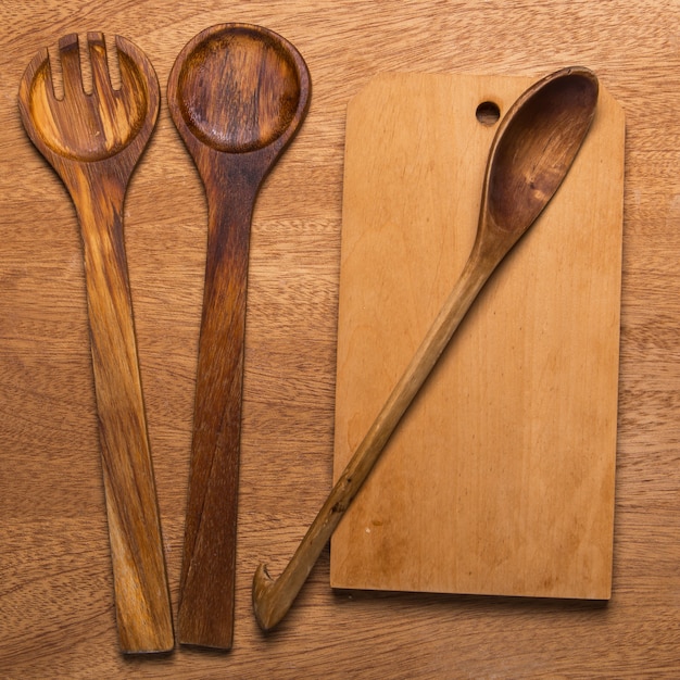 Kitchen. Wooden utensil