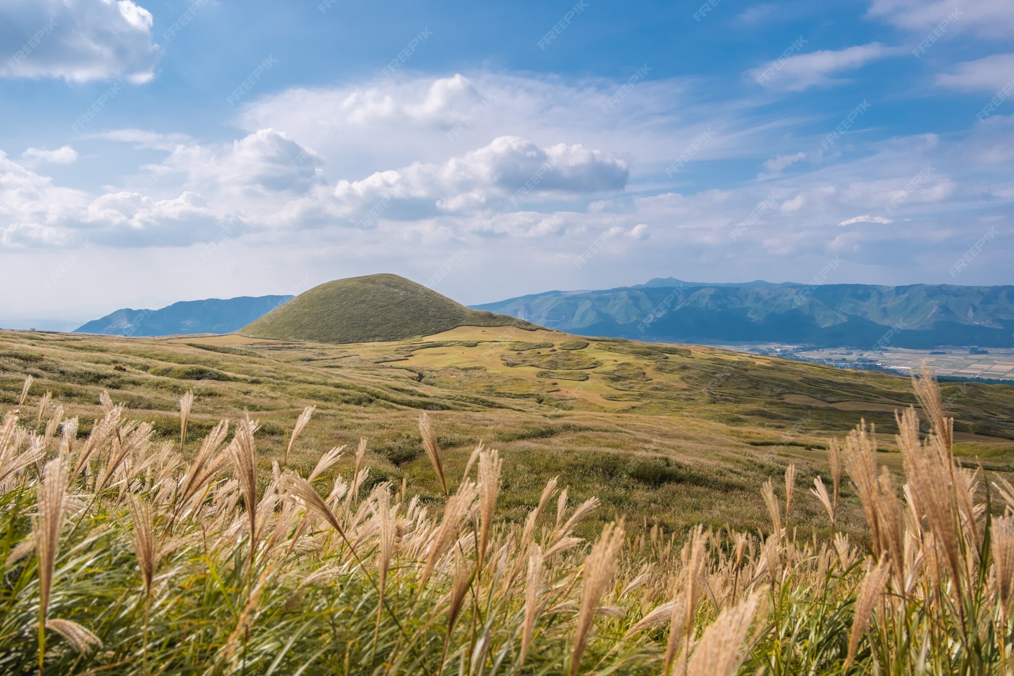 Premium Photo Komezuka Volcano With Green Landscape Aso Kumamoto Kyushu Japan Premium Photo Komezuka Volcano With Green Landscape Aso Kumamoto Kyushu Japan