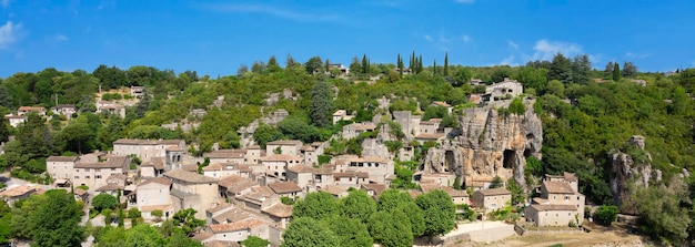 Labeaume красивая французская деревня