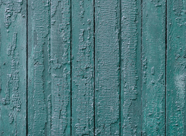 Lacquered wooden texture with blue paint