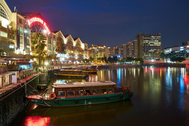 landscape amazing landmark lights buildings