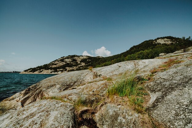 Landscape full of rocky formations