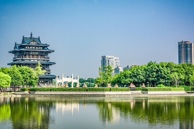 Free photo landscape in hangzhou