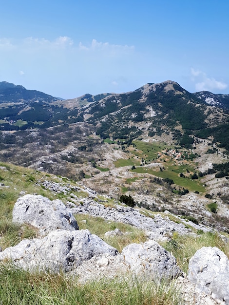 Foto gratuita panorama del montenegro