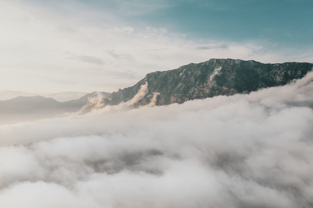 Free photo landscape of mountains in turkey