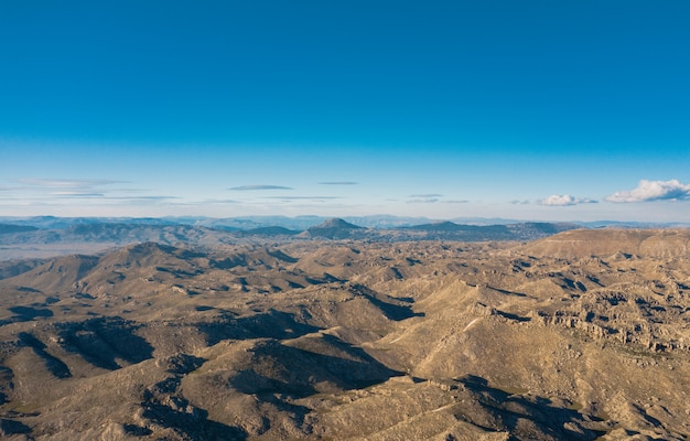 Landscape of mountains in Turkey