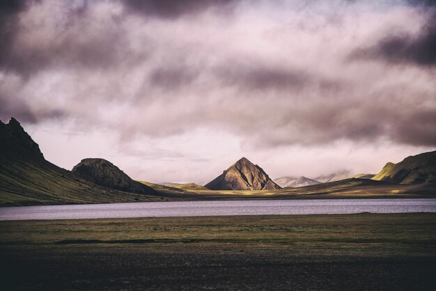 Landscape photography of mountain