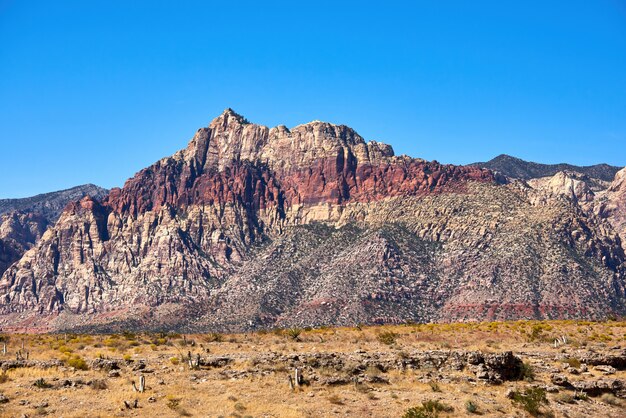 Пейзаж в Red Rock Canyon, штат Невада, США