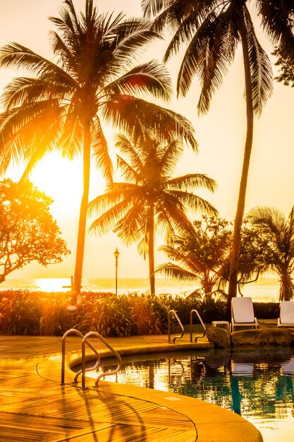 landscape resort holiday pool tropical