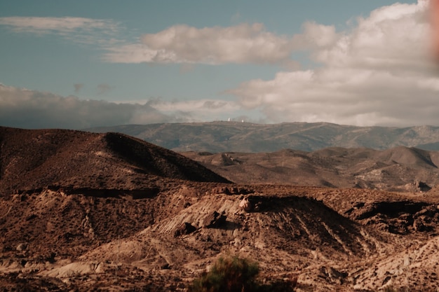 Free photo landscape with mountains and sky