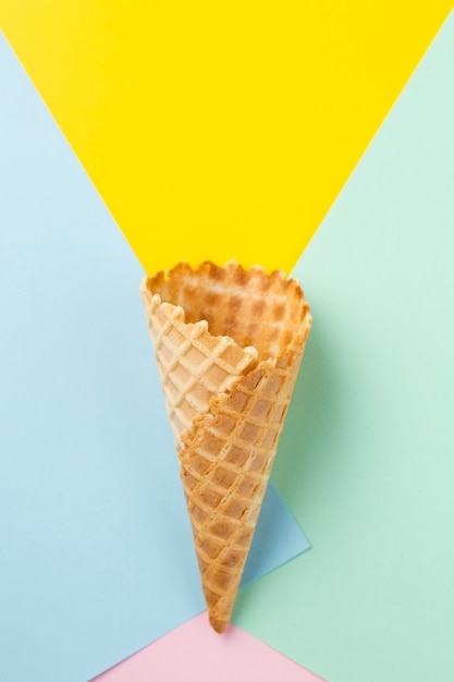Lantern design from ice cream cone