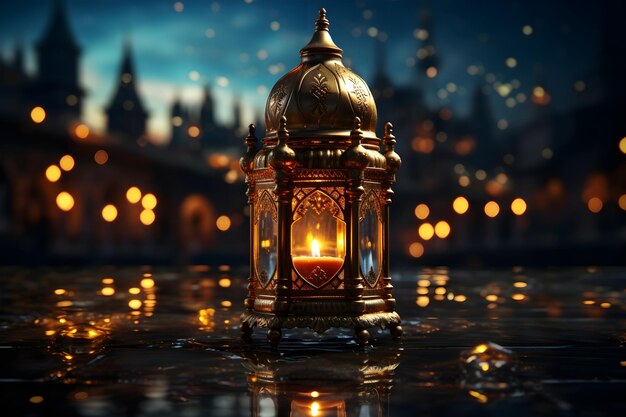 lantern Islamic new year wallpaper