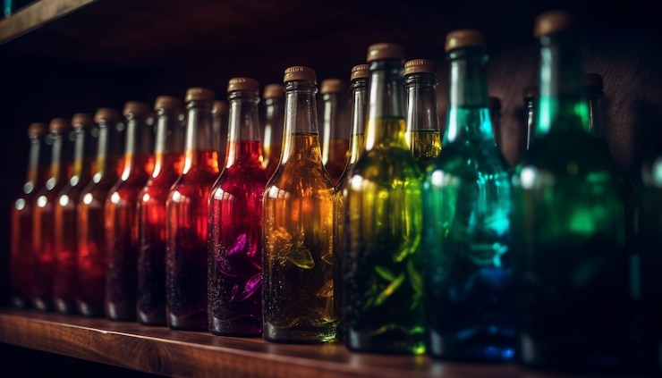 Free Photo large group of objects in a winery generated by ai
