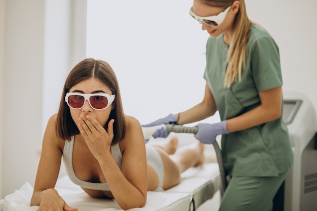 Laser epilation, hair removal therapy