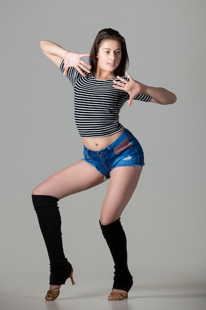 Latino dancer girl