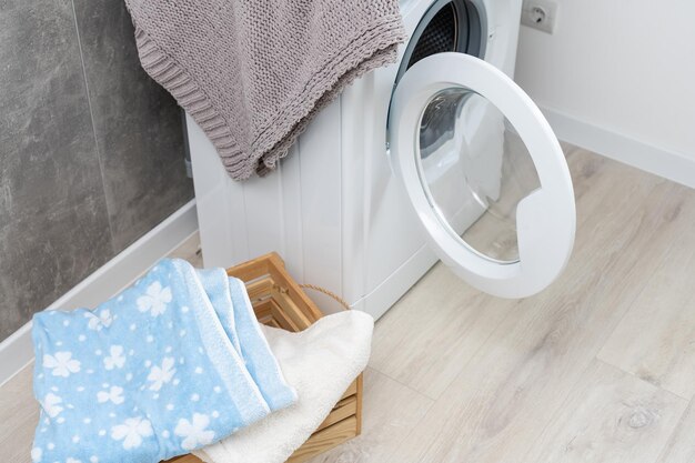 Laundry Room In New Apartment.