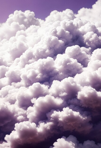 雲の質感を持つラベンダー色の背景