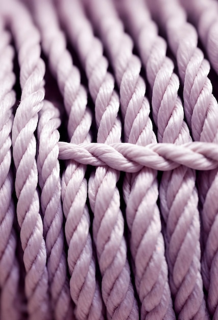 Фон лавандового цвета с текстурой веревки