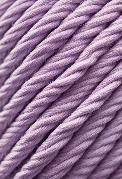 Lavender colored background with rope texture