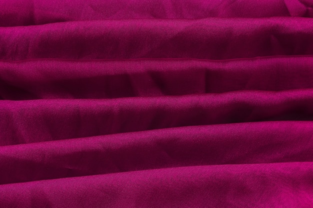 Layers of violet fabric