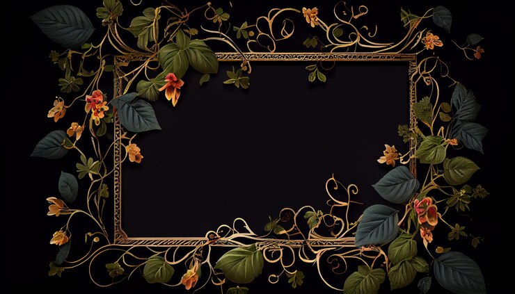 Free Photo leaf decoration on nature backdrop ornate floral pattern generative ai