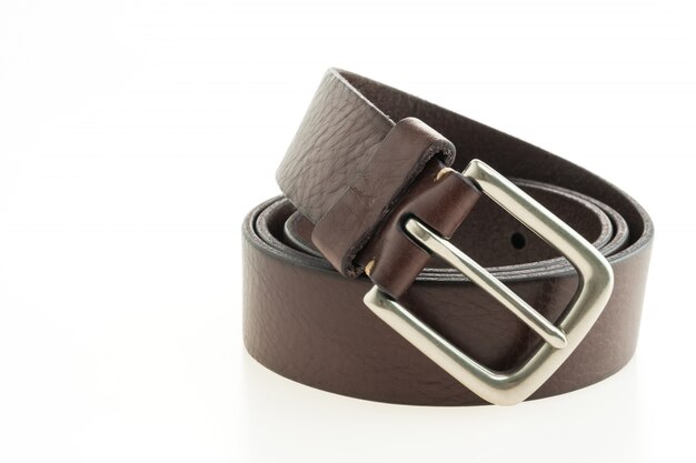 Leather belt