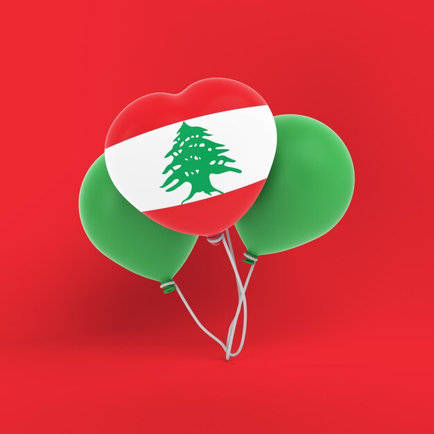 레바논 풍선