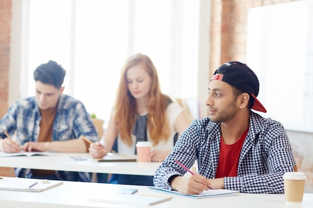 Free photo lecture in highschool