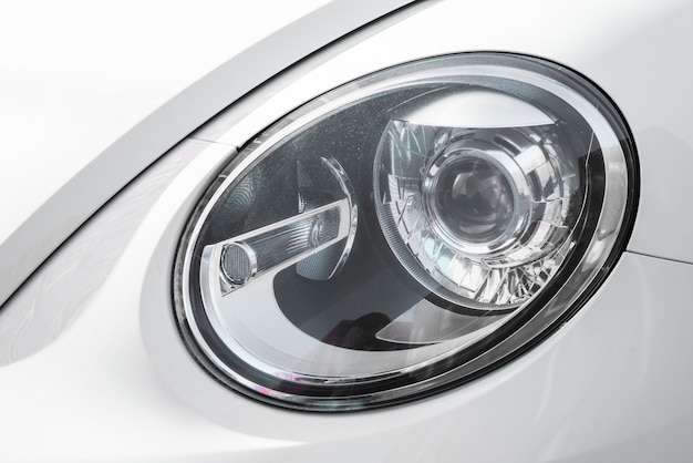 Бесплатное фото Светодиодная лампа белого авто