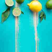 Foto gratuita limone e lime