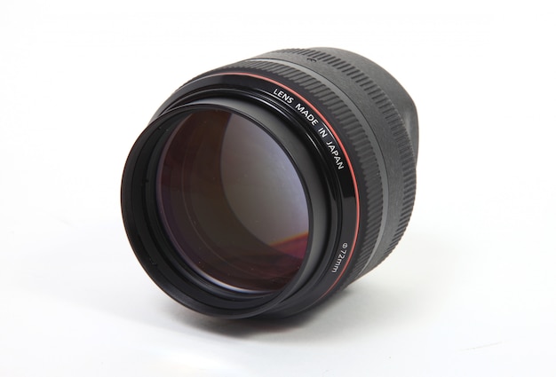 Free photo lens of a camera