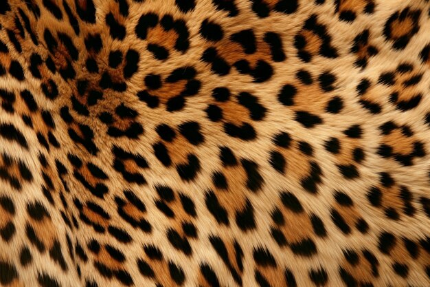 Текстура меха леопардового рисунка