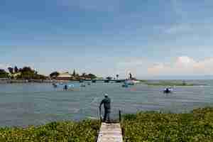 Free photo life in mexico landscape with beautiful lake