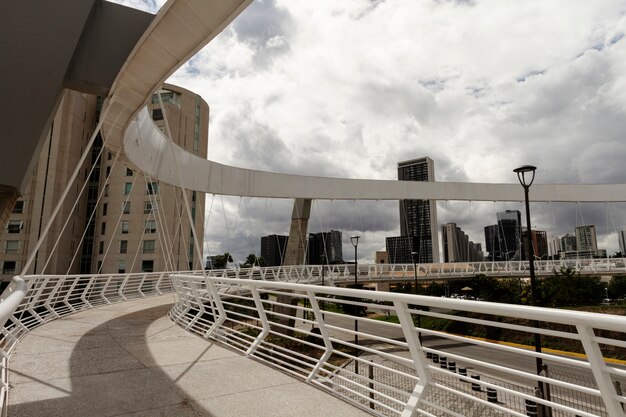 Life in mexico landscape with bridges