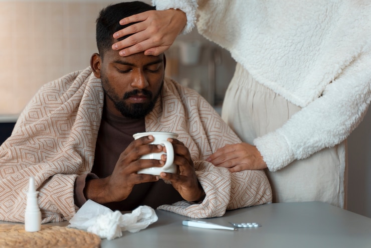 Free Photo lifestyle of adult with health problems