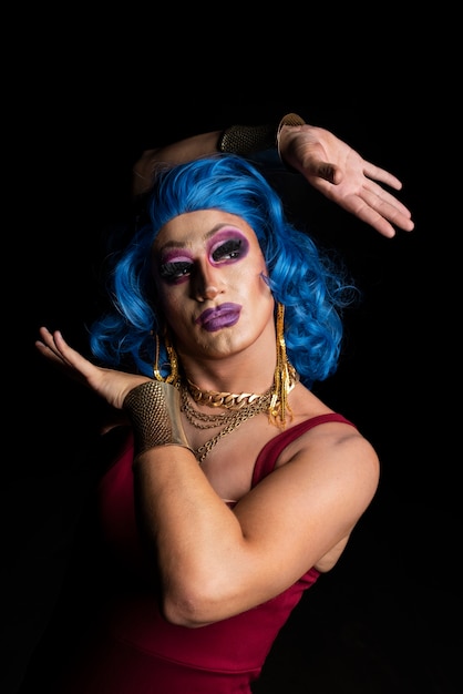 Free photo lifestyle of drag queen