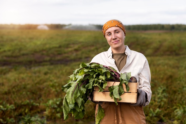 Foto gratuita stile di vita della persona ecofriendly