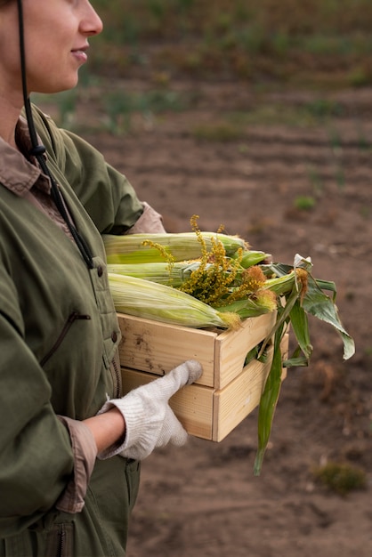 Foto gratuita stile di vita della persona ecofriendly