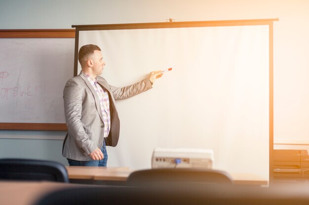 Lifestyle portrait of businessman