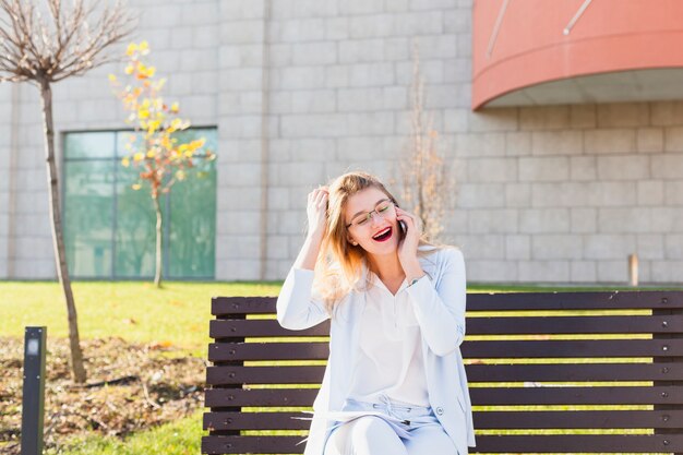 Lifestyle portrait of businesswoman