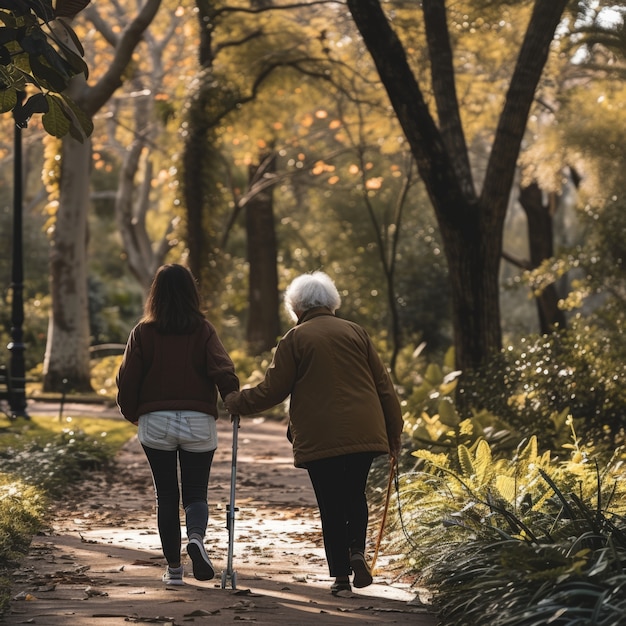 Foto gratuita scena di stile di vita della comunità che mostra la cura e il sostegno delle persone