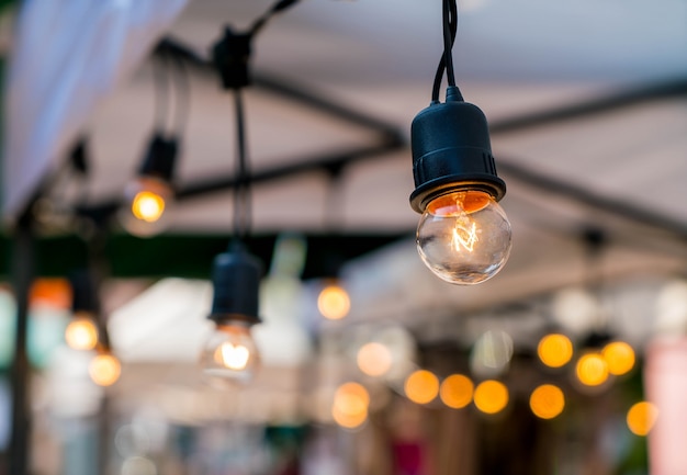 light lamp decor glowing