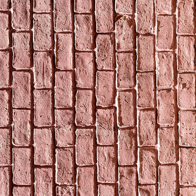 Light red copy space brick wall background