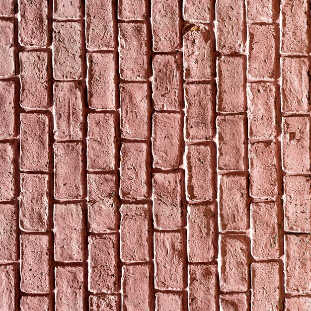 Light red copy space brick wall background