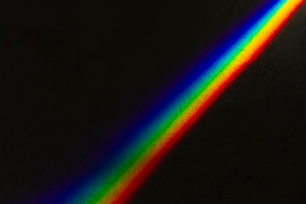 Free photo lights prisms effect close up