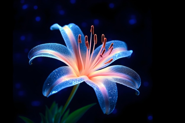 Free photo lily flower background