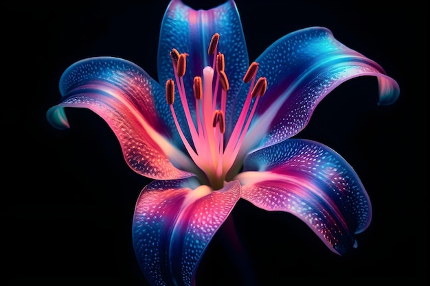 Free photo lily flower wallpaper