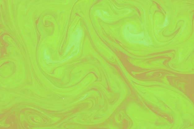 Lime green marbling texture background