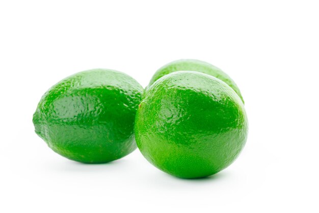 Lime isolated